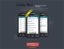 Tablet Screenshot of mobilemail.calista.at