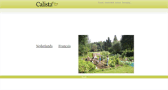 Desktop Screenshot of calista.be